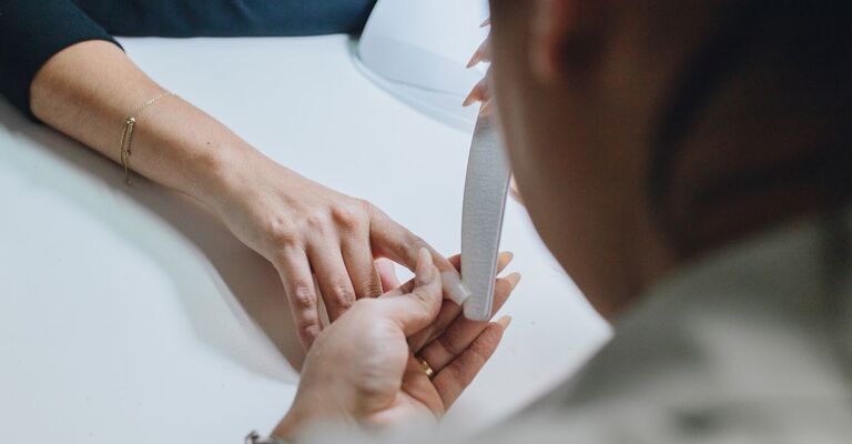 mani durante manicure