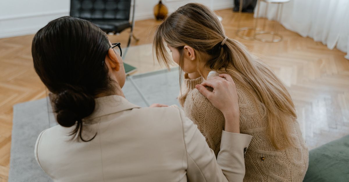 Una ragazza dalla psicologa