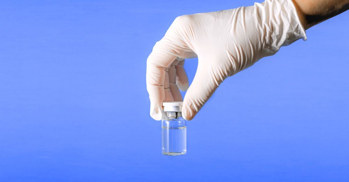 Una fiala di farmaco