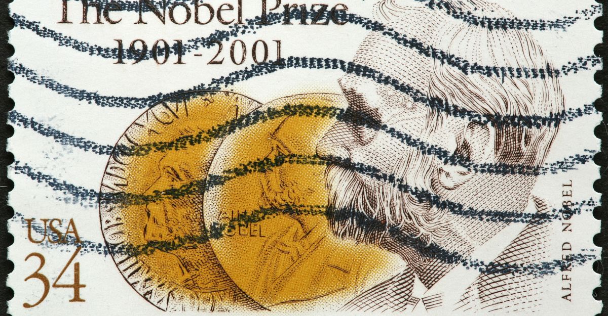 Francobollo USA per il centenario del Premio Nobel