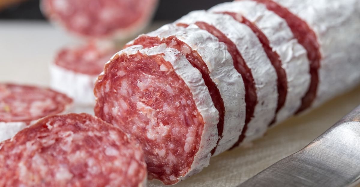 Del salame affettato