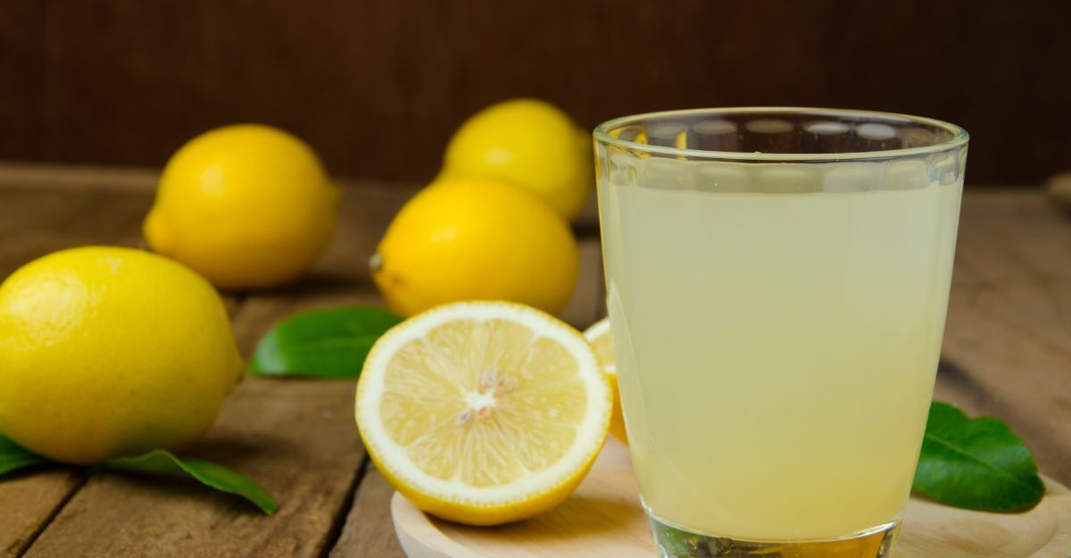 Del succo di limone