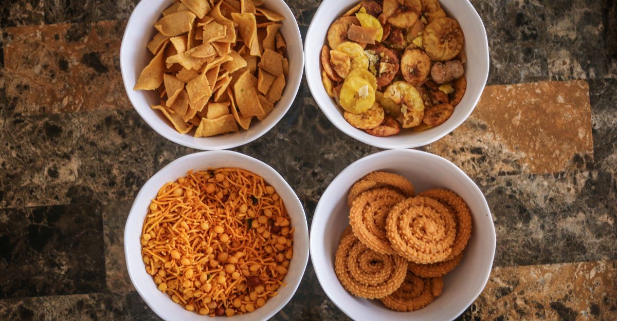 Alcune merendine su un tavolo.