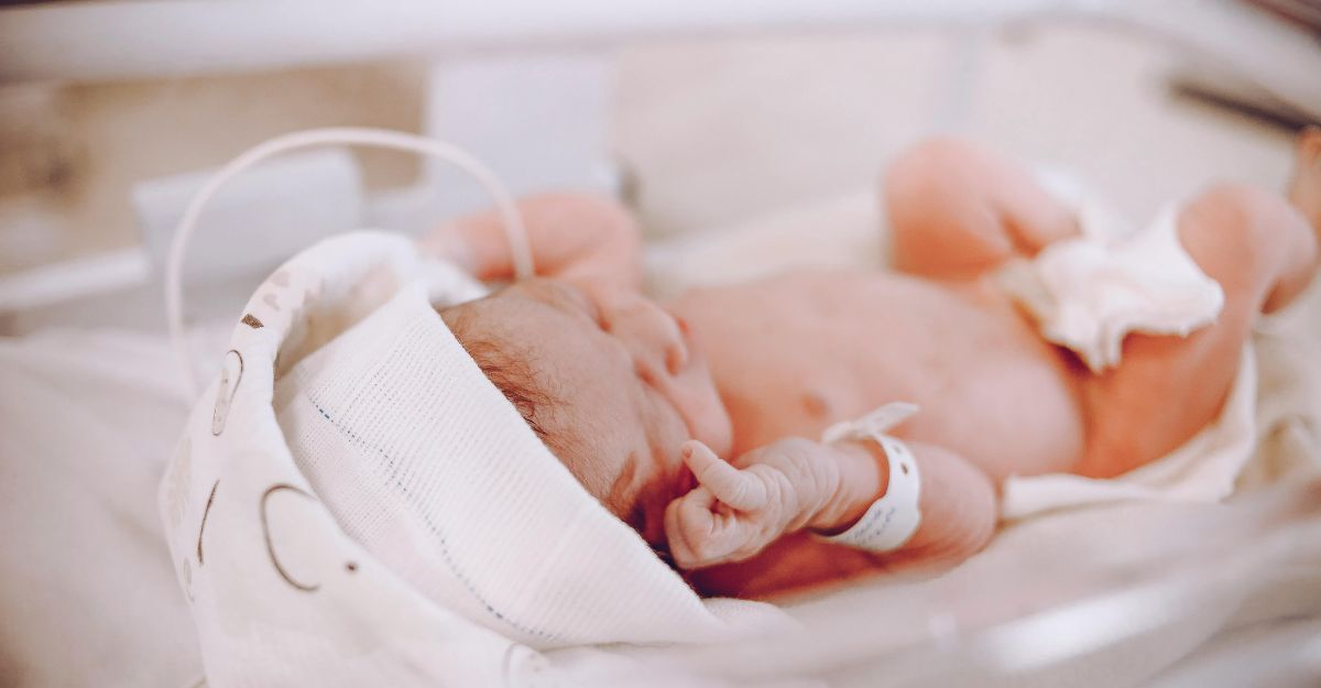 Un neonato affetto da sepsi neonatale