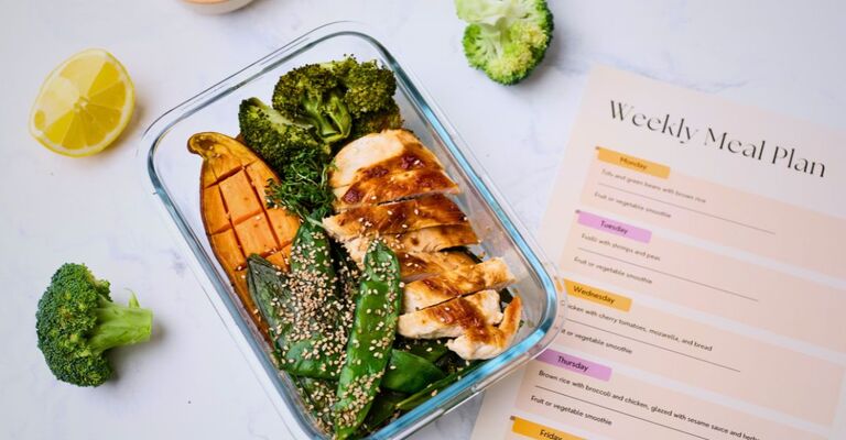 Un piatto apposito con dieta per colite ulcerosa.