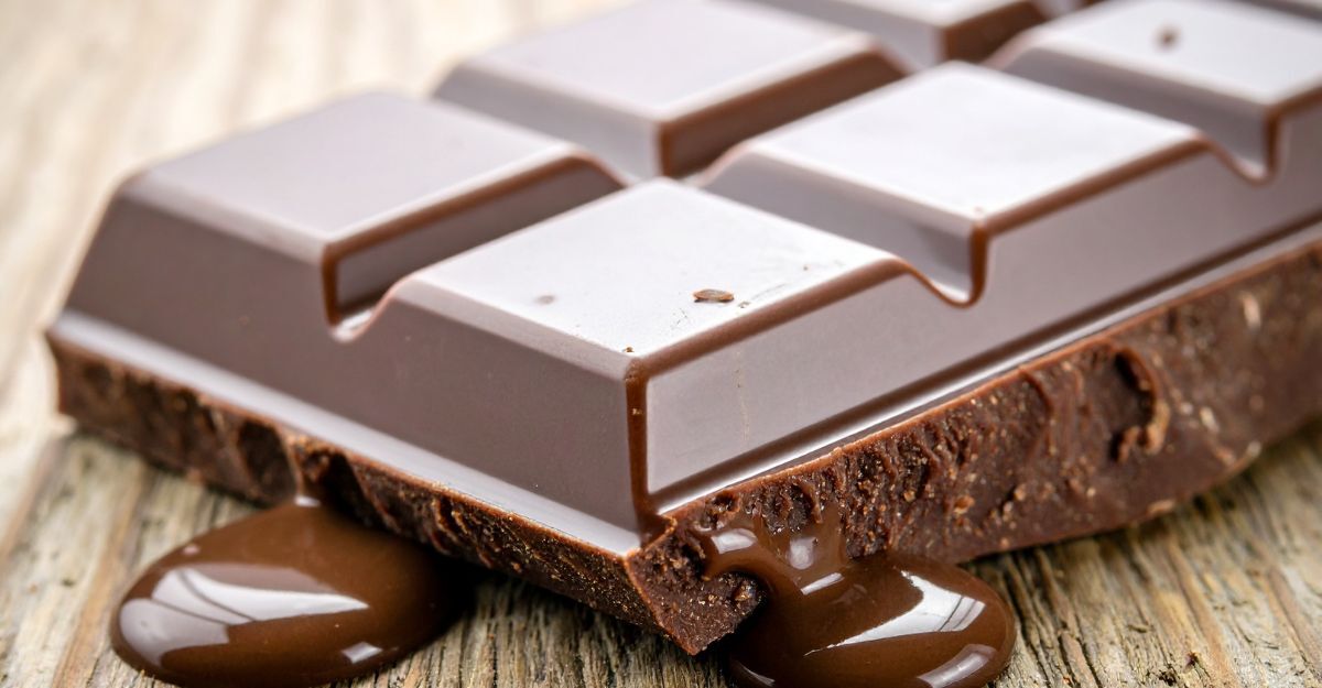 barretta di cioccolato fondente