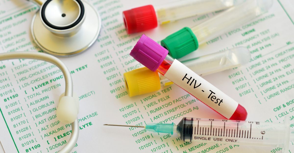 test per hiv e fogli da compilare