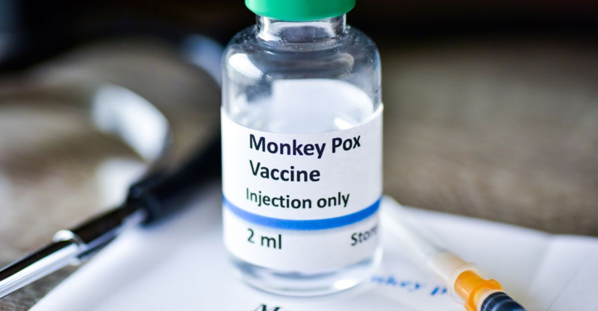 Flacone di vaccino Monkey Pox