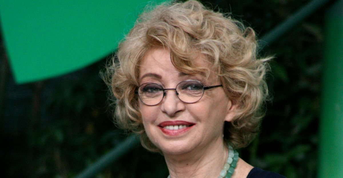 Un primo piano di Enrica Bonaccorti