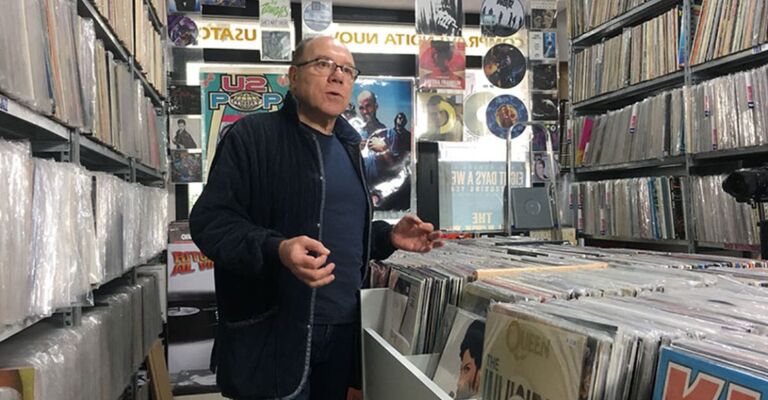 Carlo Verdone intervistato per il docufilm Vinilici
