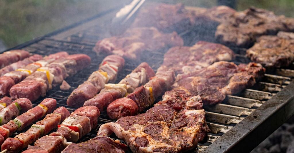 Della carne di agnello