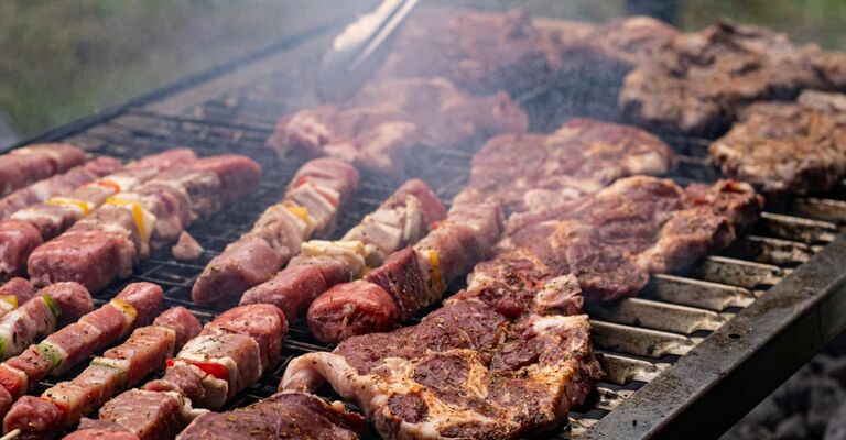 Della carne di agnello