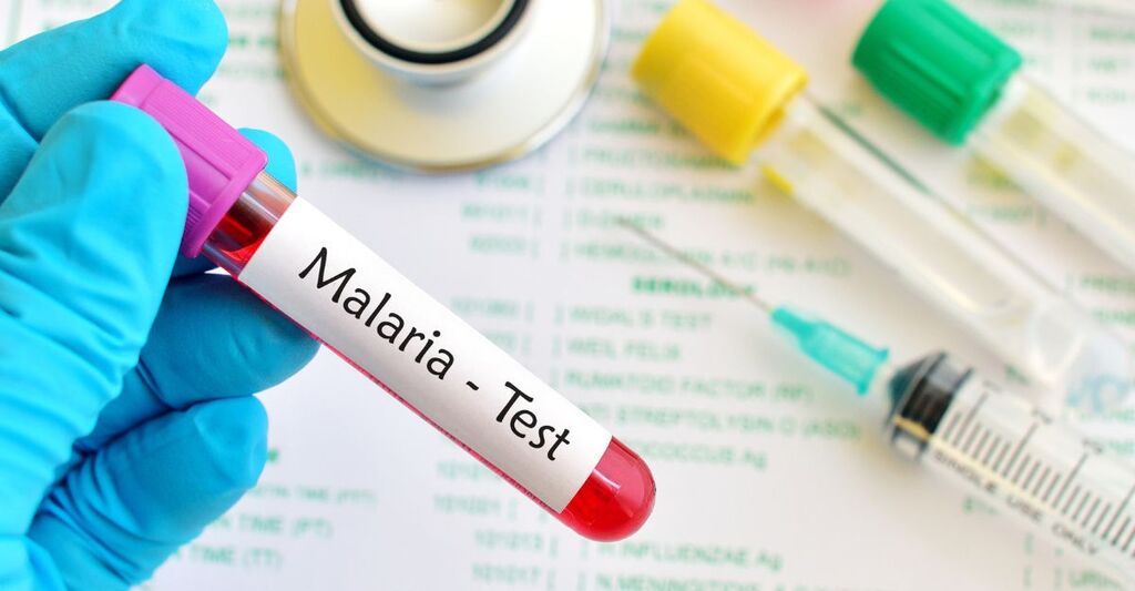 Test per la malaria presa da zanzare.