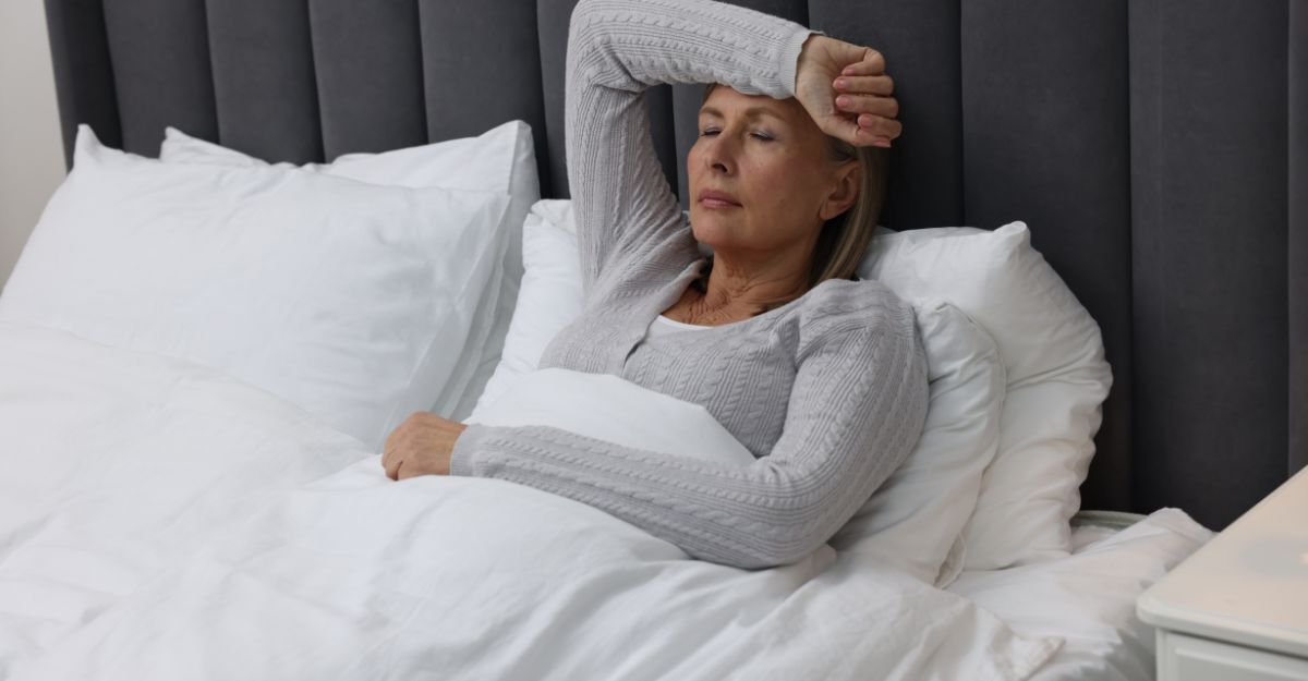 donna non riesce a dormire