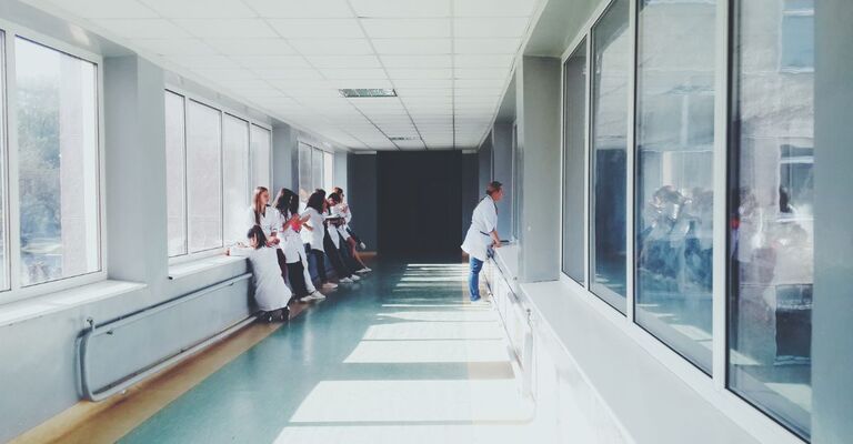 reparto di un ospedale