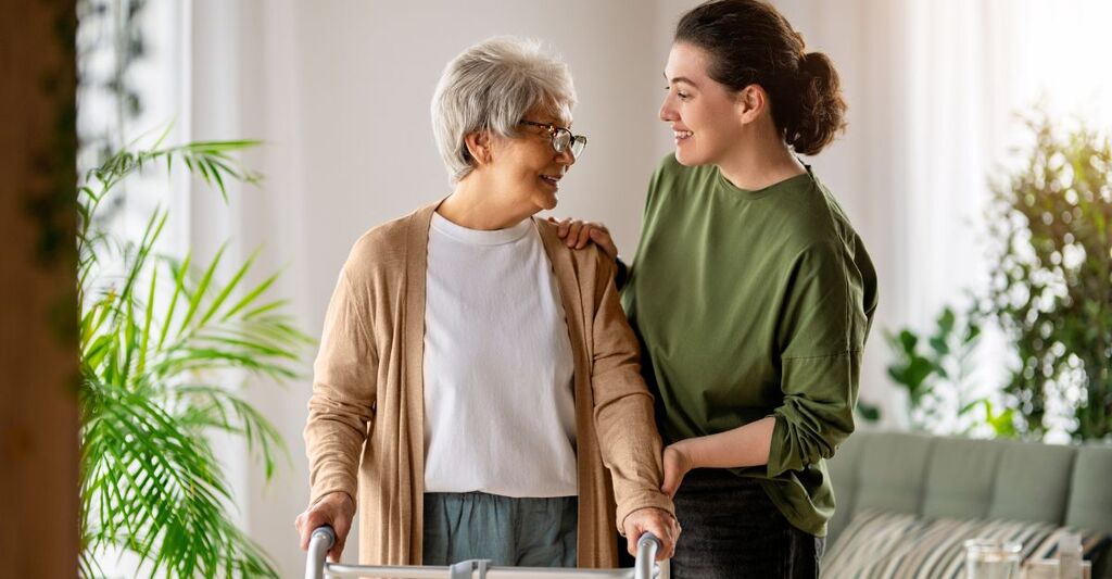 caregiver e paziente
