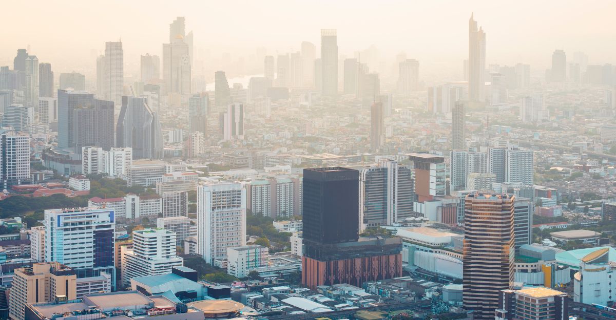 città inquinata