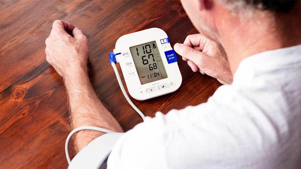 Blood pressure reader machine