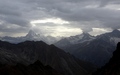 Uitzicht richting Matterhorn en Ober Gabelhorn