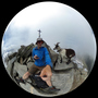 Badus panorama (met geit)