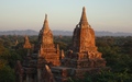 Somingyi Kyaung zonsondergang