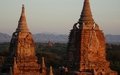 Somingyi Kyaung zonsondergang