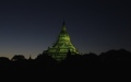 Zonsopkomst bij Shwesandaw