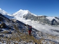 Uitzicht richting Weisshorn