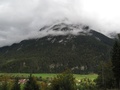 Karwendelgebergte in de wolken