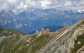 Rotsen nabij de Roc d'Orzival