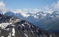 Uitzicht richting Mont Collon