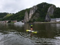 Dinant: SUP op de Maas