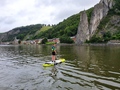 Dinant: SUP op de Maas