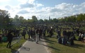 1 mei in het Görlitzer Park
