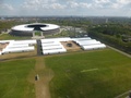 Cricketwedstrijd bij het Olympiastadion