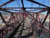 Bovenop de Puente Colgante