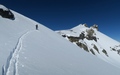 Beklimming richting Birghorn