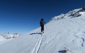 Beklimming richting Birghorn