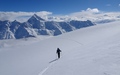Tellingletscher met uitzicht op de Bietschhorn