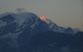 Zonsopkomst op de Schreckhorn
