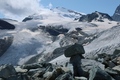 Allalingletscher, Fluchthorn, Strahlhorn