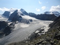 Allalinhorn, Hohlaubgletscher