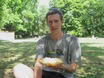 Lángos op Margit-sziget