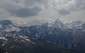 Uitzicht richting Piz Bernina en Piz Ot