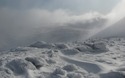 Sneeuw en nevel