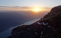 Chäserrugg zonsondergang
