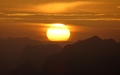 Chäserrugg zonsondergang