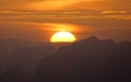 Chäserrugg zonsondergang