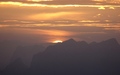 Chäserrugg zonsondergang
