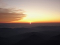 Zonsondergang vanop de Girenspitz